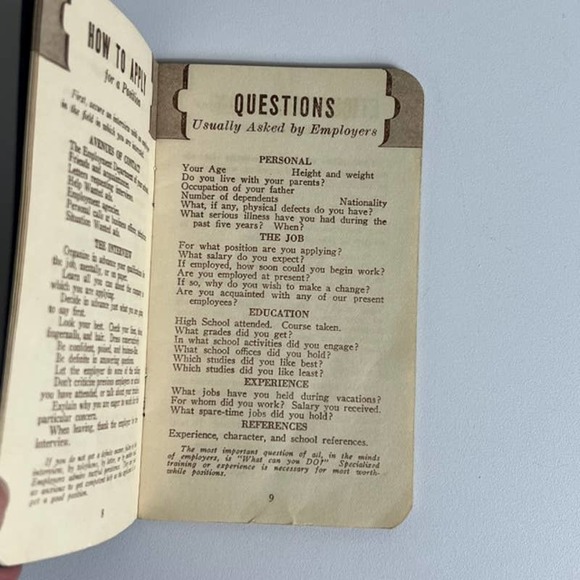 Vintage 1941 Senior Handbook Personal Ephemera - Picture 5 of 5